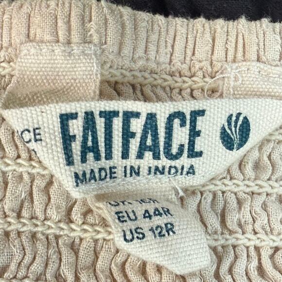 FatFace Women’s 12 Black Crochet-Top Maxi Dress – Boho Chic, Pockets - Picture 6 of 8